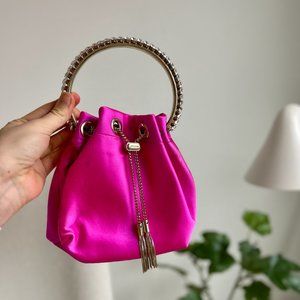 Jimmy Choo Bon Bon Bag, hot pink